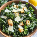 Lemony Parmesan Kale Salad