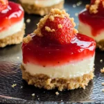 Mini Strawberry Cheesecakes