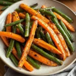 Roasted Carrots Green Beans