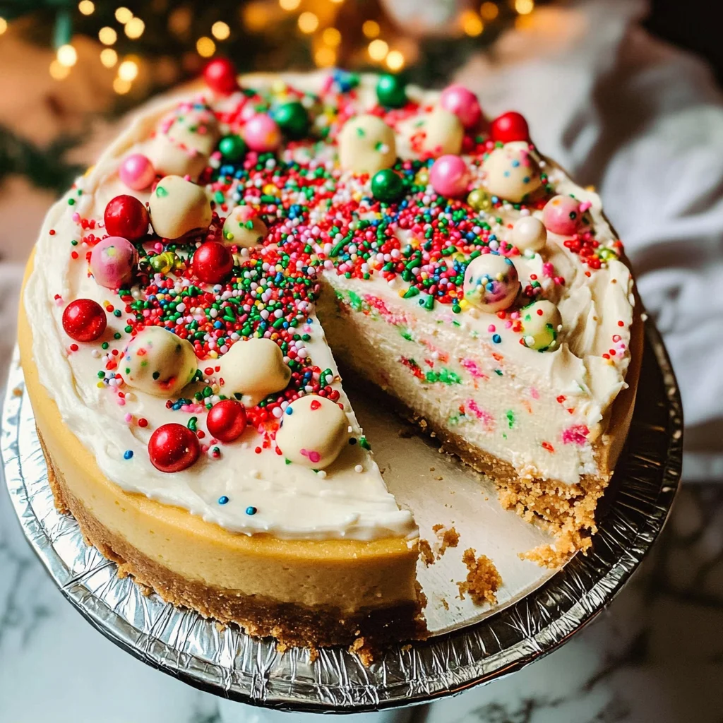 Sugar Cookie Cheesecake