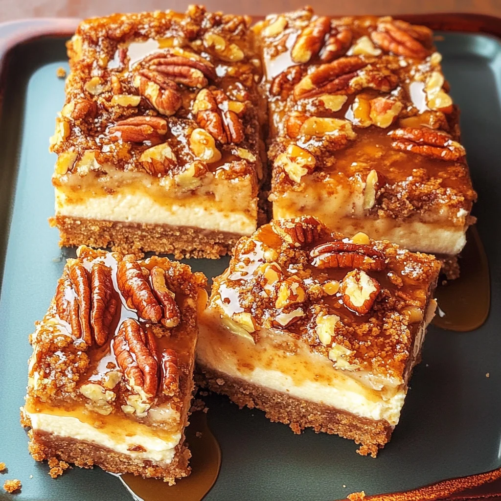 The best pecan cheesecake bars