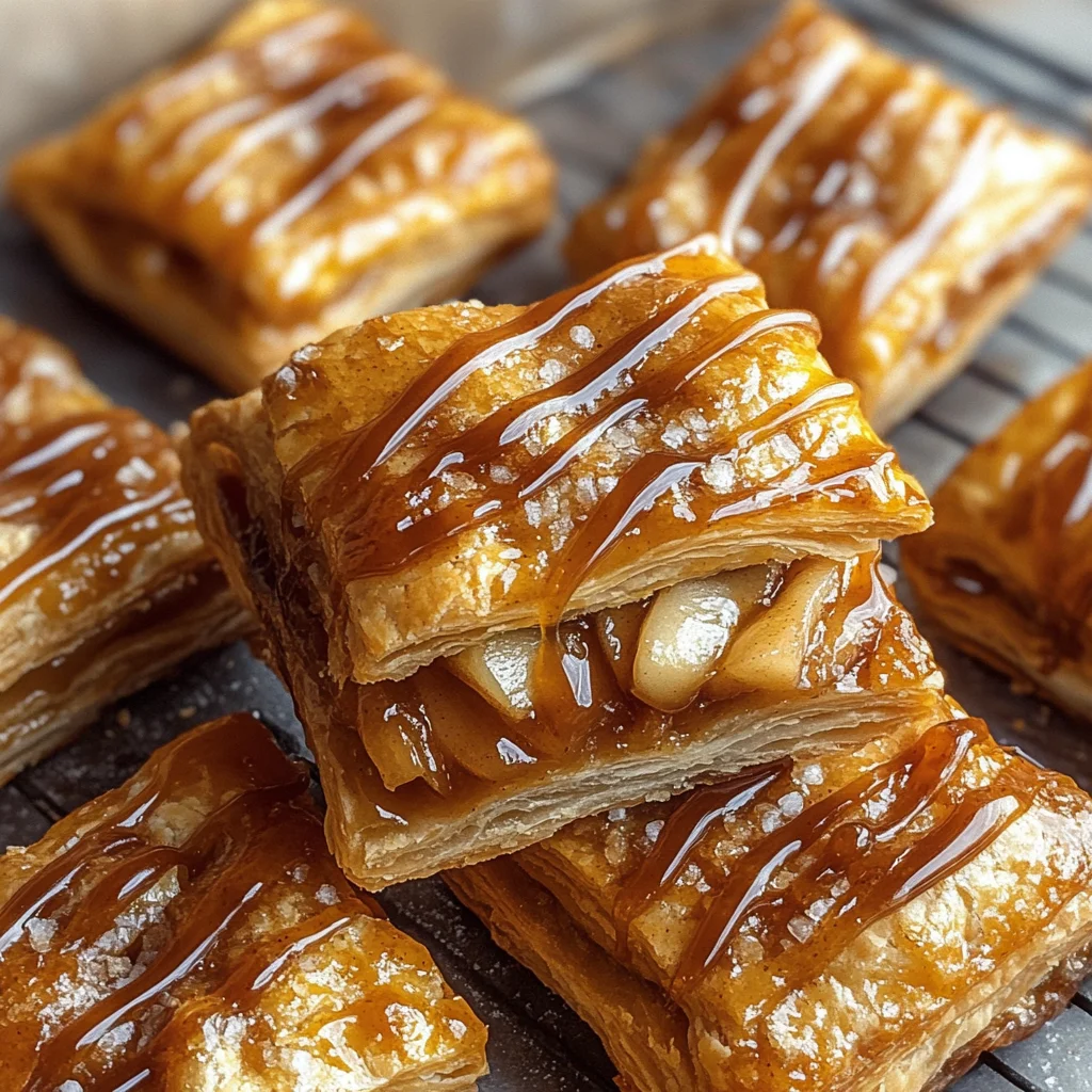 Vegan Caramel Apple Pastries