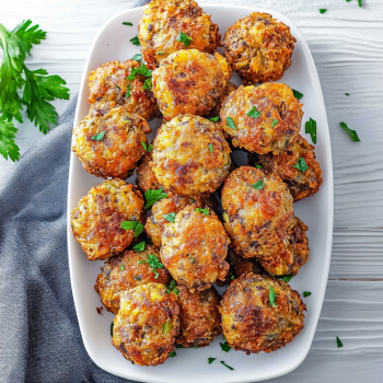 Crispy Hashbrown Sausage Bites