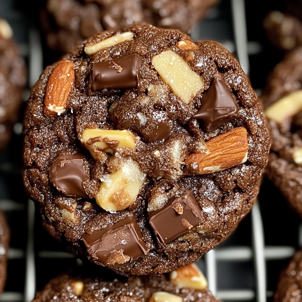 German Chocolate Cookies