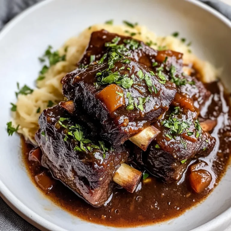 Flavorful Beef Short Ribs in Dutch Oven