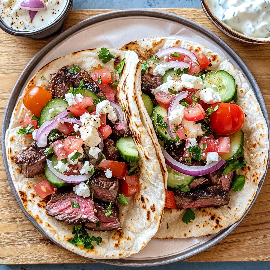 Greek Steak Gyros: An Amazing Ultimate Recipe for 5 Star Taste