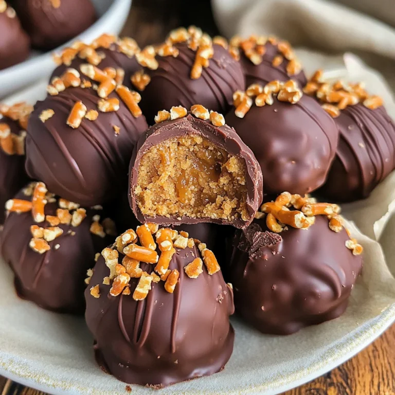 No Bake Caramel Crunch Butterfinger Truffles Recipe