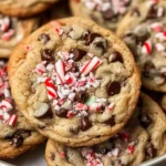 Peppermint Chocolate Chip Cookies